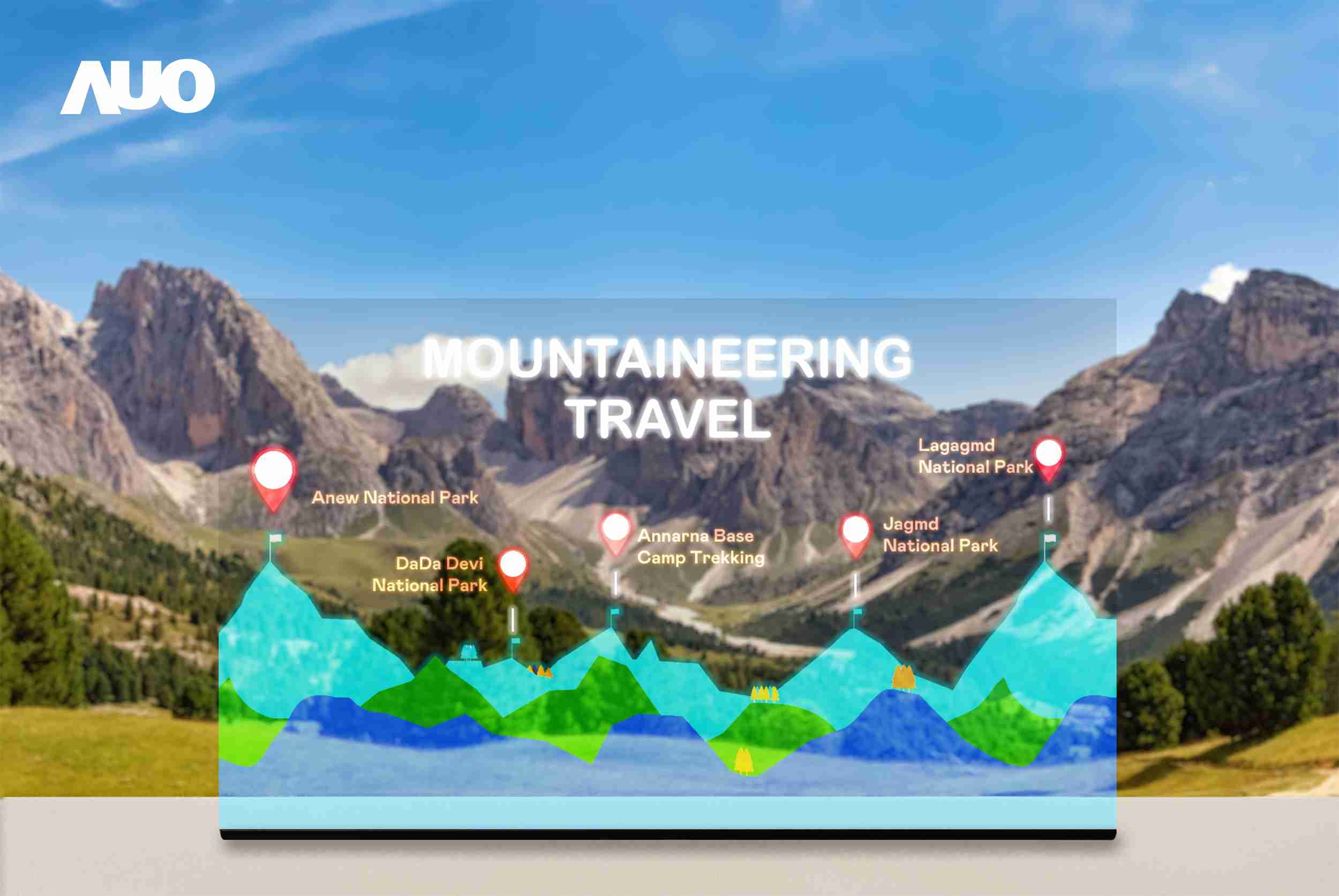 尊龙z6展示全球单片尺寸最大(*)42吋透明Micro LED显示器拼接而成的〝64吋透明Micro LED显示器〞，，，具备高透明度、、1,000 nits高亮度、、、、广色域、、、、采用三边无边框的无缝拼接等多重特色，，，呈现超高清、、细腻画质而不遮挡后方视觉，，满足层峰需求，，可广泛运用于零售、、、、艺术展览或商业空间等场域